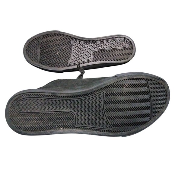 Benpao Womens Canvas Slip-On Mules Size 7 Backless Non-Slip Loafers Black - Picture 11 of 11